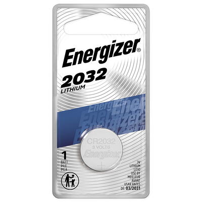 Duracell 2032 Lithium Battery, 3V, 2/Pack (DURDL2032B2PK)