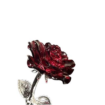 Waterford Fleurology Plum Rose - Collectible Hand Finished Glass Flower  Figurine Decoration - Plush Gift for Valentines, Mother's Day, Wedding -  Yahoo Shopping