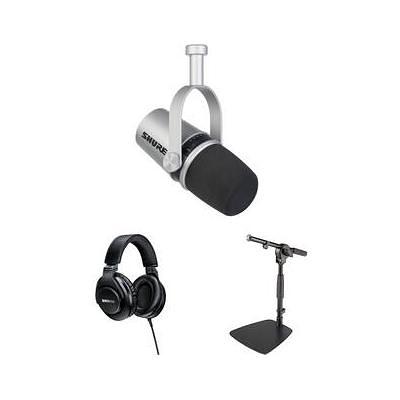 Shure MV7X Podcast XLR Microphone Kit with Headphones MV7X - Yahoo Shopping