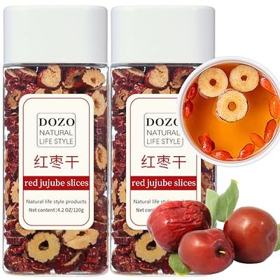 DOZO Red Dates Premium Jujube Fruit, Dried Jujube Sliced