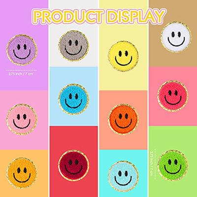 Smiley Face Self-Adhesive Patches