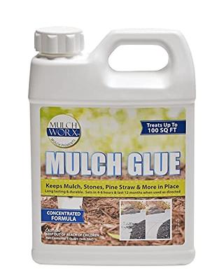 Mulch Glue - Concentrated Gallon - Glues & Locks Mulch, Pine Straw, Dust &  Dirt- Professional Grade Landscape Glue - Yahoo Shopping