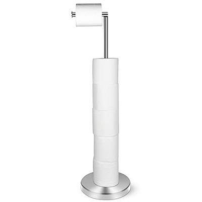 Modern Toilet Paper Holder, Free Standing Toilet Paper Stand With
