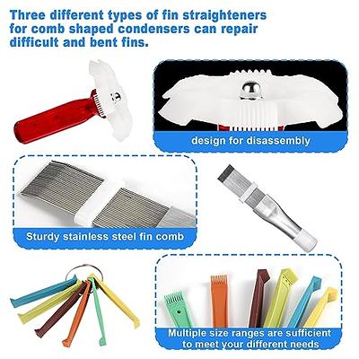 5Pcs Air Conditioner Condenser Cleaning Brush Refrigerator Coil Brush Coil  Cleaner Brush Small Whisk Brush Fin Cleaning Brush