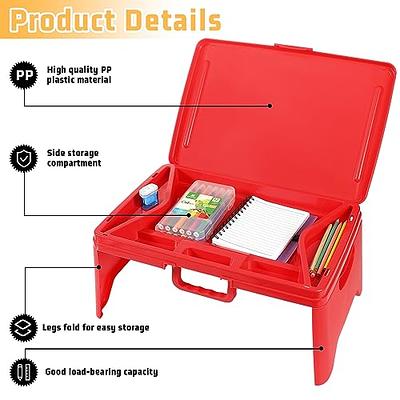 Wesiti 12 Pcs Foldable Lap Desk with Storage for Kids Folding Table  Portable Plastic Lap Desk Tray for Toddler Children Bed Laptop Travel Arts  Crafts Eating Work - Yahoo Shopping