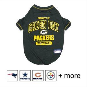 Pets First NFL Dog T-Shirt, Green Bay Packers, Small - Yahoo Shopping