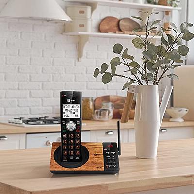 AT&T CL82267 DECT 6.0 2-Handset Cordless Phone for Home with