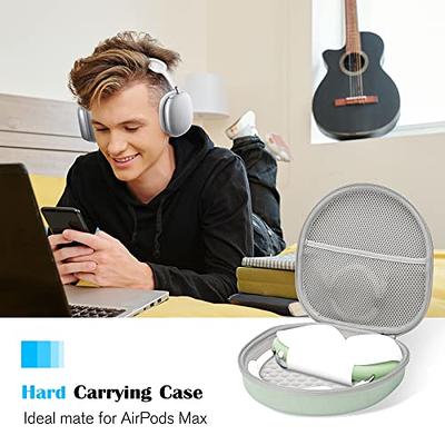 WIWU Smart Case for Apple AirPods Max Headphones, Ultra-Slim Travel  Carrying Case with Sleep Mode, Airpod Max Accessories, Hard Shell Storage  Bag