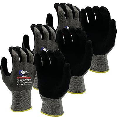 Quest Cut Resistant Work Gloves – Cut Proof Working Gloves Heavy Duty  Cutting and Abrasion Protection – Puncture Resistant Gloves - Large, Pack  of 3 Pairs - Yahoo Shopping