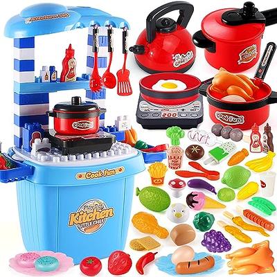 Retro '50s Inspired Oven Realistic Pretend Play Kitchen Appliance