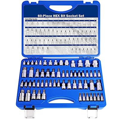 20-Piece 1/2-Inch Drive Master Impact Hex Driver Set – ARES Tool