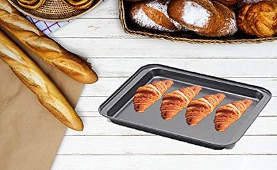 Little Small Baking Sheets Nonstick Set of 2 (9.5inch X 7.1inch) - SS&CC 8  Inch Nonstick Baking Toaster Oven Tray Cookie Sheets, 1 or 2 Person  Household - Yahoo Shopping