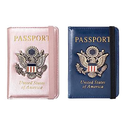 Deziliao Passport Holder,Passport Holder Card Slots