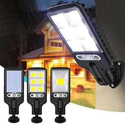  Solar Outdoor Lights Lightning Deal Solar Lights with Remote  Control 3 Modes Motion Sensor Solar Powered Lights Ip65 Outdoor Solar  Lights for Yard Wall Security Lights for Fence Garden Patio Front 