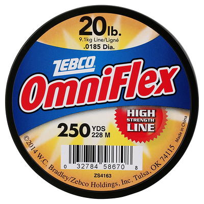 Zebco Omniflex Monofilament Fishing Line, 20-Pound Tested - Yahoo Shopping