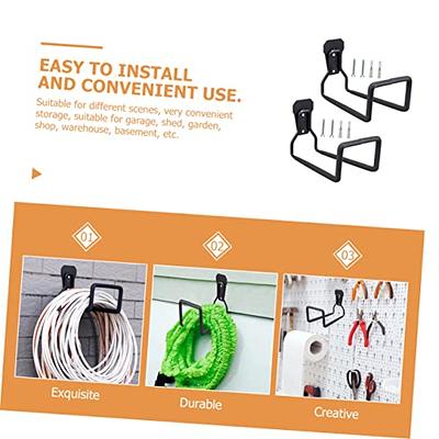 IWOWHERO 2pcs Garage Heavy Duty Hooks Wall Mount Hooks Garage Hooks for Hanging  Storage Hooks for Garage Wall Garage Wall Hangers Tool Hook Garage Hooks  Heavy Duty Ladder Pipeline Iron - Yahoo