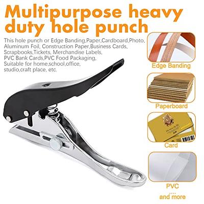 Handheld ID Card Slot Punching Tool PVC Hole Puncher for ID Badge Tag