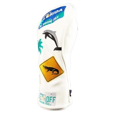 CMC Design Custom Florida Icons Embroidered Golf Driver Head Cover