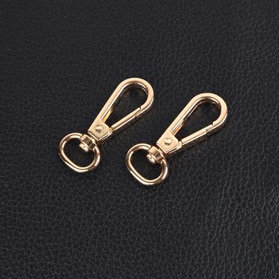 4pcs Snap Hook Swivel Clasp, 0.8in D-Rings Swivel Snap Hooks with Small  Screwdrivers Replacement Alloy Lobster Claw Clasps for Keychain Purse  Crossbody Handbags DIY Accessories (Gold) - Yahoo Shopping