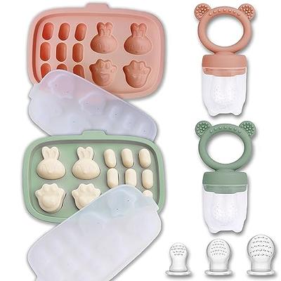 Souper Cubes MyMilk Baby Food Freezer Tray With Lid - 1/2 Oz Silicone  Breast Milk Freezer Tray - Perfect Storage Container for Baby Food, Purees,  and