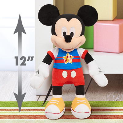 Disney Baby 11-inch Hide-and-Seek Mickey Mouse Interactive Plush, Kids Toys  for Ages 09 Month by Just Play