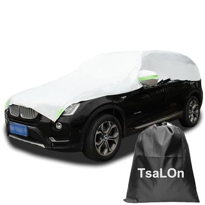 EcoNour Windshield Cover for Ice and Snow, Tough 600D Polyester Printed  Fabric Windshield Frost Cover for Any Weather, Water, Heat & Sag-Proof Car  Windshield Snow Cover