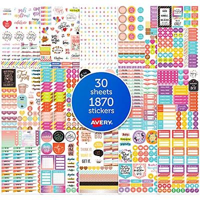 Designer Greetings “So Many Stickers” Book, 20 Sheets, 400+ Planner  Stickers – Seasonal, Motivational, Holiday and Decorative – Perfect for  Planner, Organizer, Journal and Calendars - Yahoo Shopping