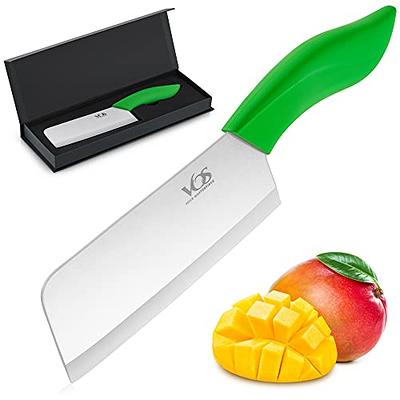 Vos 7 Piece Ceramic Knife Set Chef Kitchen Paring and Utility Knives Elegant Box