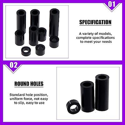 M6 / OD 10mm Aluminum Round Threaded Sleeve Standoff Spacers Long Nuts  Connector