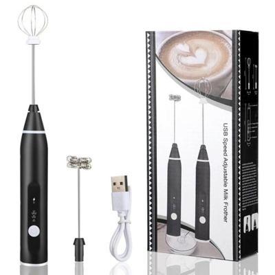 Milk Frother Handheld, USB Rechargeable Electric Foam Maker for