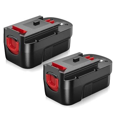 2Packs Upgraded to 4.5Ah Ni-Mh HPB18 Replacement Battery Compatible with  Black and Decker 18 Volt Battery HPB18 244760-00 A1718 FS18FL FSB18  Firestorm Cordless Power Tools 