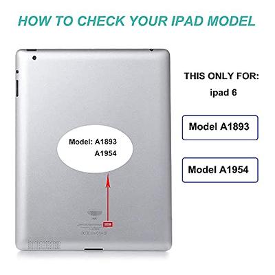 New For Ipad 9.7 (2018 Version) 6 6Th Gen A1893 A1954 Touch Screen Digitizer  Glass With Home Butto