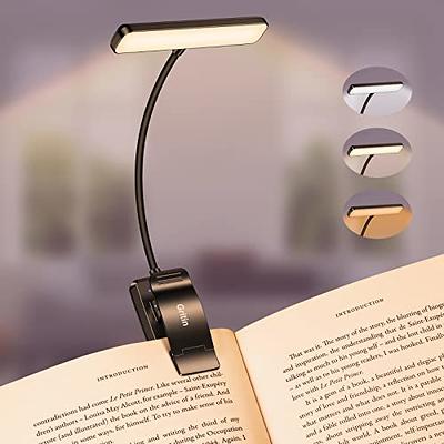 LED Neck Reading Light, Rechargeable Neck Book Light for Reading