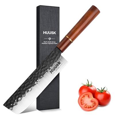 TUO Chef Knife 7 inch - Ultra Sharp Asian Knife Japanese Chef Knife with  Ergonomic Pakkawood Handle - German High Carbon Stainless Kitchen Knife  with Gift Box - Osprey Series - Yahoo Shopping