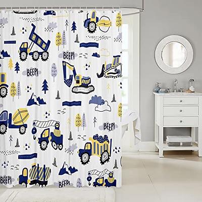 Shower Curtain with Hooks, Waterproof Polyester Fabric,American Sports Football Three Stars Bathroom Decor Set 72x72 Inches,Machine Washable