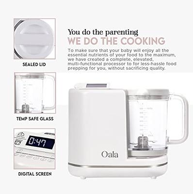 Digital Baby Food Processor, Steamer, Blender, Warmer & Sterilizer By Oala-  All-In-One Baby Food