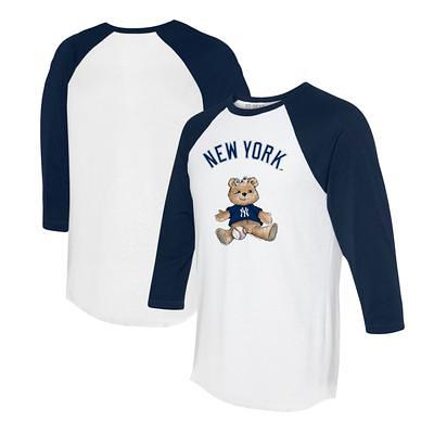 Infant Tiny Turnip White New York Yankees Heart Mom T-Shirt