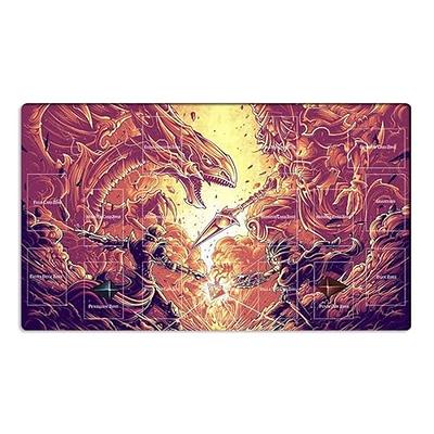 New Playmat Red Blossoms from Underroot TCG CCG Trading Card Game Mat +  Free Bag (ZD014-775-A)