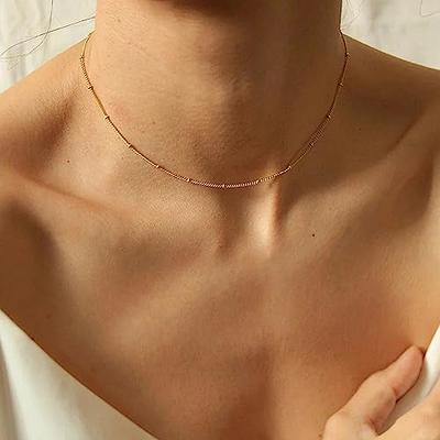 FISSEN JEWELRY Layered Initial Necklaces for Women 14K Gold Plated Letter  Necklace Dainty Gold Layering Necklaces for Women Trendy Initial Choker  Necklace Personalized Gifts for Women Girls - Yahoo Shopping