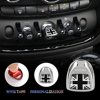 For Mini Cooper Stickers F56 For BMW MINI Cooper Accessories Silicone Car  Model Button Cover Ornaments Start Stop Button