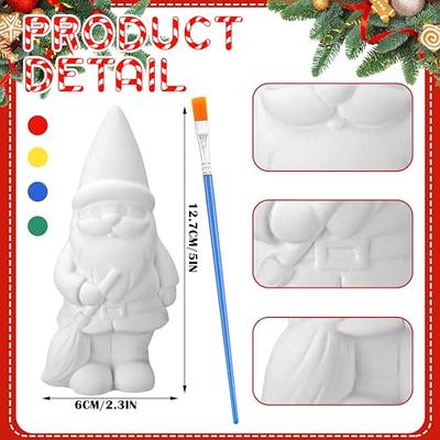 Gnomes Ceramic Painting Kit for Kids Adults and Teens with 3ml Paint Pod  Strips, 2 Brushes, 2 Ready-To-Paint Ceramics 