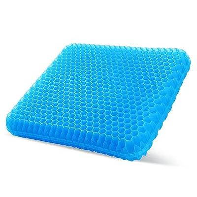 Large Gel Seat Cushion For Long Sitting, Gel Cushion For Wheelchair Large &  Thick, Gel Chair Cushion Soft & Cool, Breathable Gel Car Seat Cushion  Reduce Sweat, Gel Pressure Relief Cushion,washable 