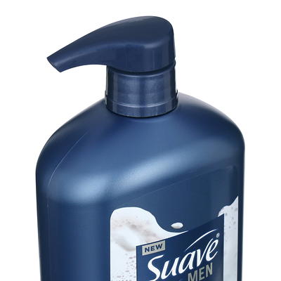 Suave Men Liquid Face & Body Wash Cleanser Shea Butter & Coconut