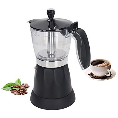 Puricon Pour Over Coffee Maker with V60 Paper Filter 40 Sheets, Holds 1 to  2 Cups, 15oz Coffee Dripper Set Borosilicate Glass Coffee Carafe Brewer