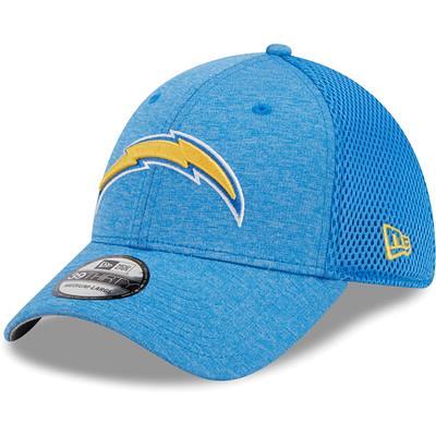 Men's New Era Gold/Powder Blue Los Angeles Chargers 2023 Sideline 59FIFTY Fitted Hat