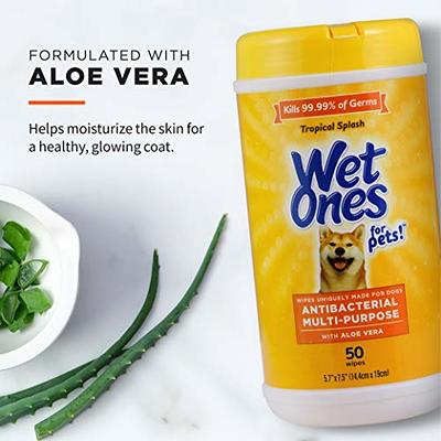 Wet Ones For Pets Wipes, Tropical Splash, Deodorizing Multi-Purpose - 100 wipes