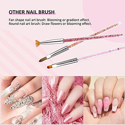 Nail Art Painting Pen UV Gel Champagne Color Handle DIY Nail Drawing  Striping Line Brush Manicure Salon Beauty Tool Kits From Beasy113, $38.44 |  DHgate.Com