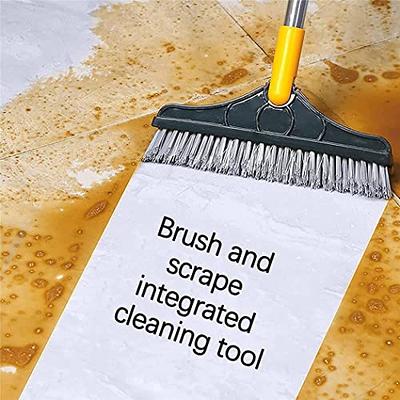 Cleaning Scrub Brush,2 in 1 Cleaning Scrub Brush,2 in 1 Cleaning Floor  Scrub Brush Floor Brush Scrubber,Wall Floors Cleaning Brush with Soft