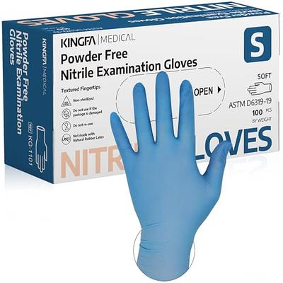 Grease Monkey Nitrile Gloves, Disposable, L, 8-Ct.