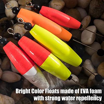 Catfish Float Rigs Fishing Bobbers Popping Cork Tackle Catfishing Equipment  Combo for Bank River Lake EVA Peg Artificial High Buoyancy Body Circle Hooks  Weight (Pack of 4, 2.5) - Yahoo Shopping